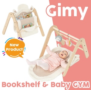 Centru activitati Montessori 2in1 - loc de joaca si biblioteca Gimy, MamaToyz