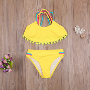 Costum de baie cu ciucuri din 2 piese Drool - Img 2