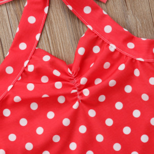 Costum de baie Rosu cu buline Drool - Img 6