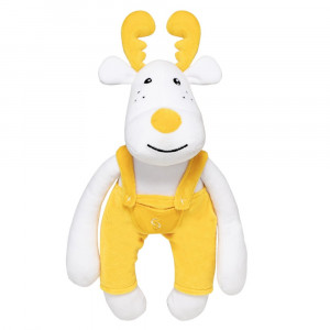 Jucarie ren de plus pentru copii, Skiddou, 30 cm - Img 1