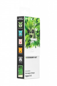 Kit accesorii pentru ochelari de soare MOKKI Click&Change, verde - Img 5