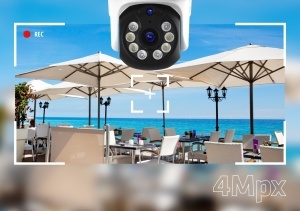 Neno Xblitz Armor 400 - Cameră de supraveghere pentru exterior AI Tracking, Night Vision - Img 7