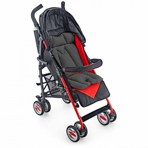 Saltea cu doua fete pentru carucior si scaun de masa Dots BabyJem - Img 6