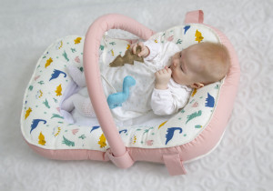 Saltea multifunctionala BabyJem Sit and Play cu bara jucarii - Img 4