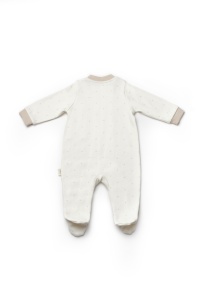 Set 2 salopete TeddyBear, 100%bumbac organic, BabyCosy