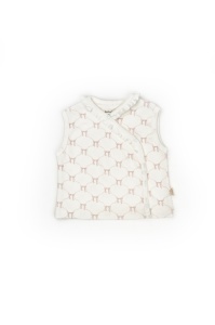 Set 2 vestute pentru bebelusi, powder, BabyCosy Organic Wear - Img 3