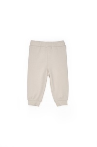 Set bluzita cu imprimeu si pantalon, Lamb, BabyCosy, 100%bumbac organic - Img 4