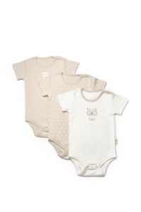 Set 3 body TeddyBear, BabyCosy, 100% bumbac