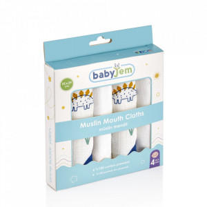 Set prosopel BabyJem pentru alaptare din muselina - Img 3