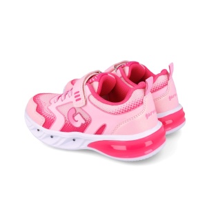 Sneakers cu luminite Garvalin 252828, roz