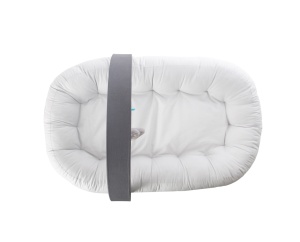 Babynest cu bara de jucarii, BabyJem, gri