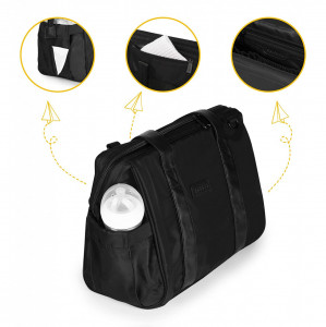 Geanta multifunctionala pentru parinti Skiddou Inger, Onyx, Negru - Img 11