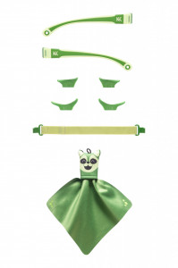 Kit accesorii pentru ochelari de soare MOKKI Click&Change, verde - Img 2
