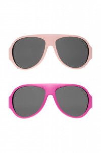 Ochelari de soare pentru copii MOKKI Click & Change, protectie UV, roz, 2-5 ani, set 2 perechi - Img 6