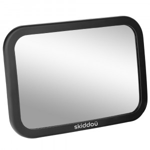 Oglinda auto retrovizoare Skiddou Basp pentru supraveghere copii, reglare 360 grade, 26x19 cm - Img 2