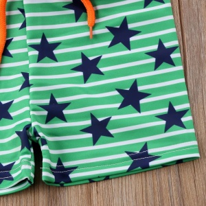 Pantalon de baie baietel Marinar Verde