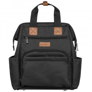 Rucsac multifunctional mamici Skiddou Astrid, Onyx, Negru - Img 1