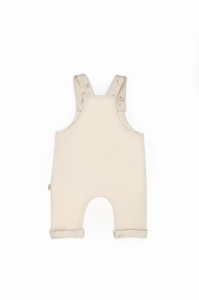 Salopetă cu bretele, Lamb, BabyCosy, 100% bumbac organic - Img 3