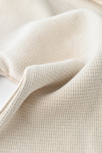 Salopeta cu pantaloni scurti - 100% bumbac organic - Stone, BabyCosy - Img 6