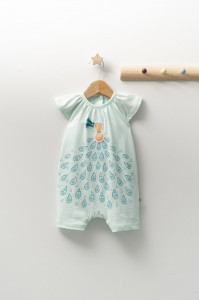Salopeta de vara pentru bebelusi Peacock, Tongs baby - Img 2