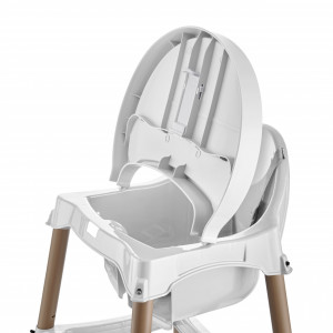 Scaun de masa BabyJem, pentru bebe, multifunctional, cu tavita si suport pentru picioare