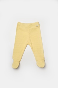 Set 2 pantaloni Bamboo, galben, BabyCosy, 50%bumbac+50% bambus