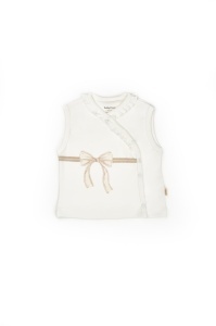 Set 2 vestute pentru bebelusi, stone, BabyCosy Organic Wear - Img 5