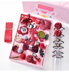 Set de 24 de accesorii pentru par