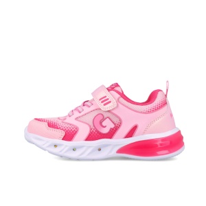 Sneakers cu luminite Garvalin 252828, roz
