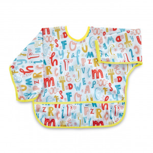 Sort cu maneci pentru activitati BLW, BabyJem, 33x74 cm