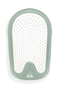 Suport pentru baie Soft Touch BabyJem, Verde - Img 5