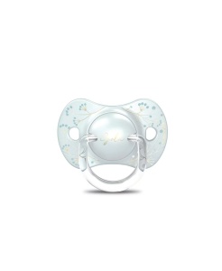 Suzetă fiziologică SX Pro din silicon 0-6 luni Albastru Gold Premium
