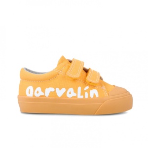 Tenisi canvas pentru copii Garvalin, amarillo