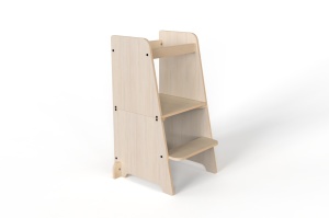 Turn de invatare multifunctional Kule Bend, Natur, MamaToyz