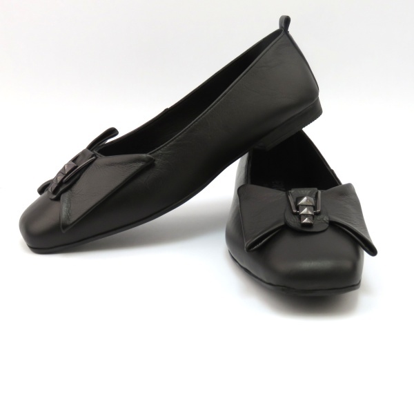 BALERINI DAMA PIELE 129 NEGRU - Img 2