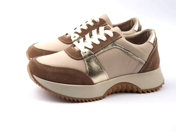 Pantof casual 1530 Bej - Img 2
