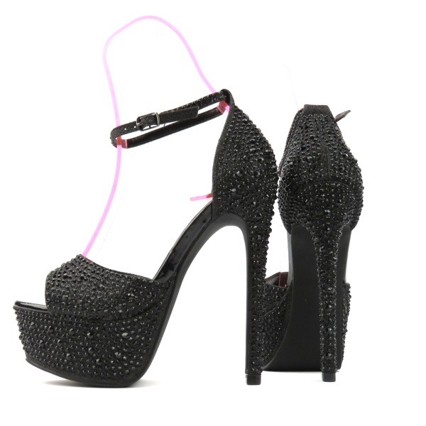 SANDALE DAMA 3825-1 NEGRU - Img 4