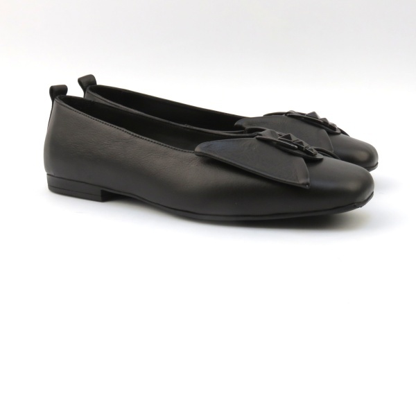 BALERINI DAMA PIELE 129 NEGRU - Img 3