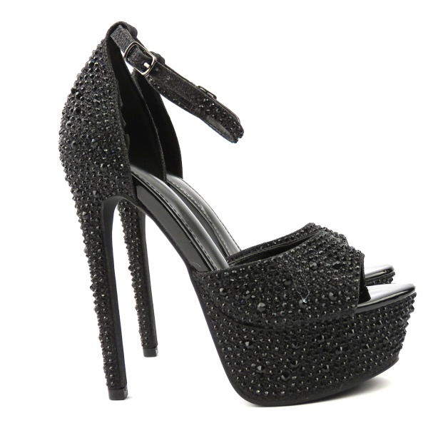 SANDALE DAMA 3825-1 NEGRU - Img 2
