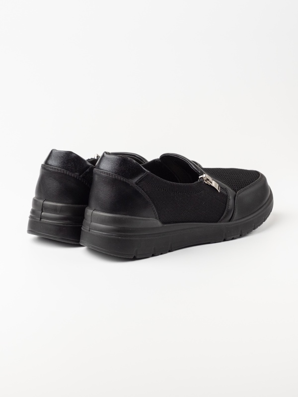 Pantofi casual CELA NEGRU - Img 4