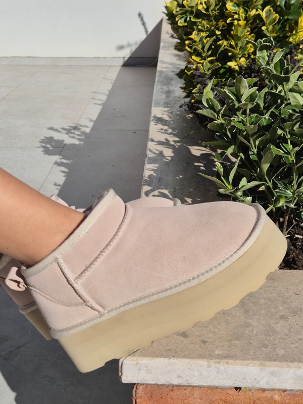 GHETE DAMA PIELE MD.888 BEIGE - Img 2