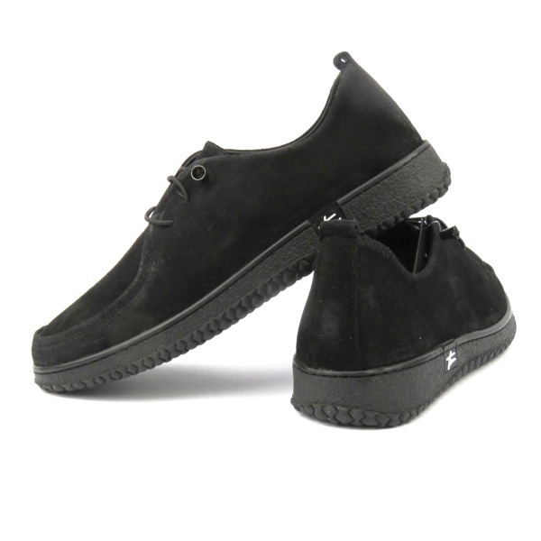 PANTOFI DAMA 1124 NEGRU SPALT - Img 2