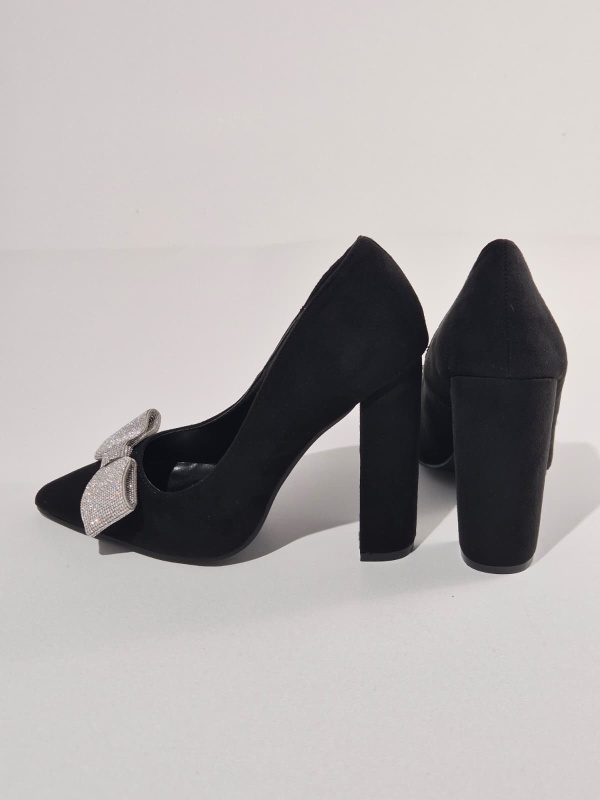 PANTOFI DAMA 1430A NEGRU - Img 3