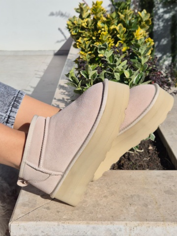 GHETE DAMA PIELE MD.888 BEIGE