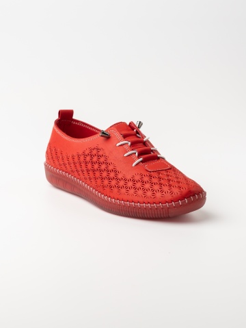 Pantofi dama piele MISI ROSU