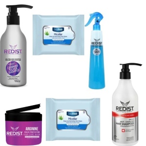 REDIST(SAMPON NUANTATOR 500ML,SAMPON ANTI CADERE 500ML,.BALSAM BIFAZIC 400ML,MASCA 250 ML)+CADOU 2 PACHETE SERVETELE DEMACHIANTE MICELLAR