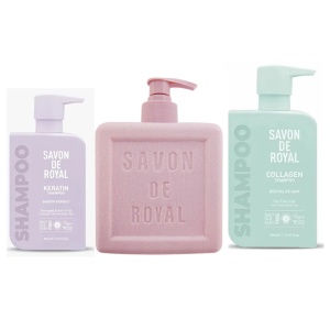 Sapun lichid pentru maini Savon de Royal Cubic Purple 500 ml Savon de Royal Keratin, sampon pentru par deteriorat, 500 ml,Savon de Royal Sampon revitalizant cu colagen Savon de Royal 500ml Vegan