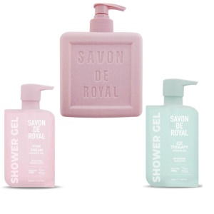 Savon de Royal -Sapun lichid Cubic Green 500 ml,Savon de Royal Pink Dream-Gel de dus 500 ml,Savon de Royal Ice Therapy -Gel de dus 500 ml,