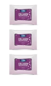 DeepFresh Collagen,servetele demachiante 3 setX 25 buc