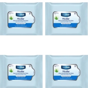 Deep fresh- 4XServetele demachiante 25 buc